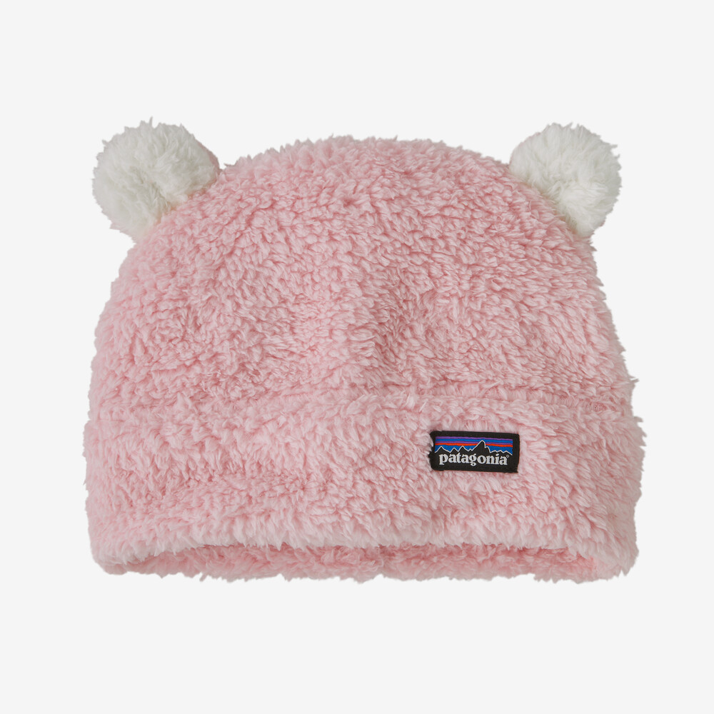 Baby-Fleecemütze mit Fellmotiv