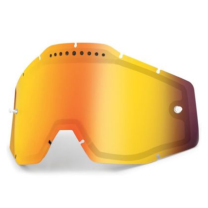 Ecran Masque 100% DOUBLE VENTILE - RACECRAFT / ACCURI / STRATA - Rouge