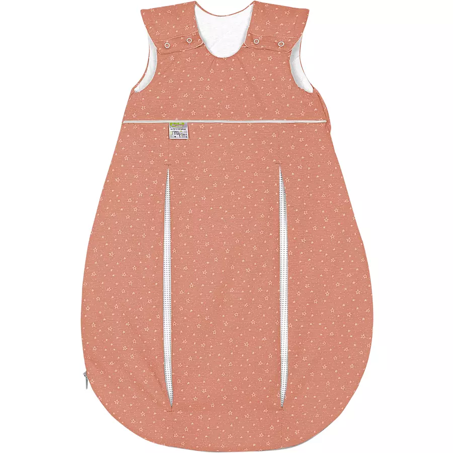 ODENWÄLDER primaklima Jersey-Schlafsack lovely nightsky rust