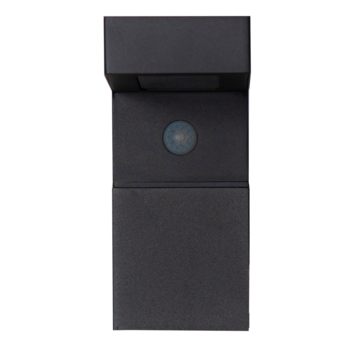 Eglo solar wandlamp Baracconi met bewegingssensor zwart