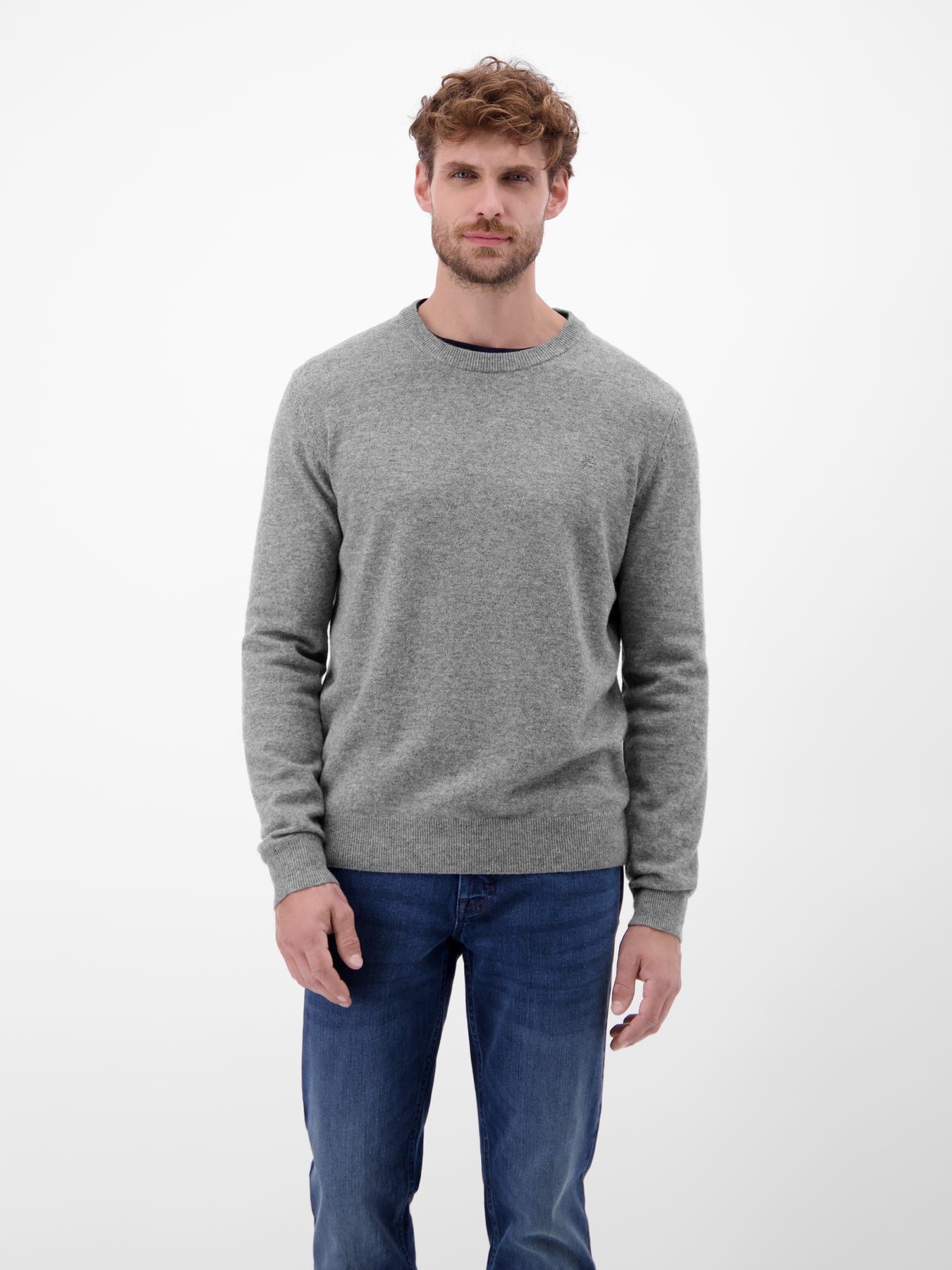 Strickpullover aus  Schurwoll-Kaschmir-Mix, stilvoll und entspannt