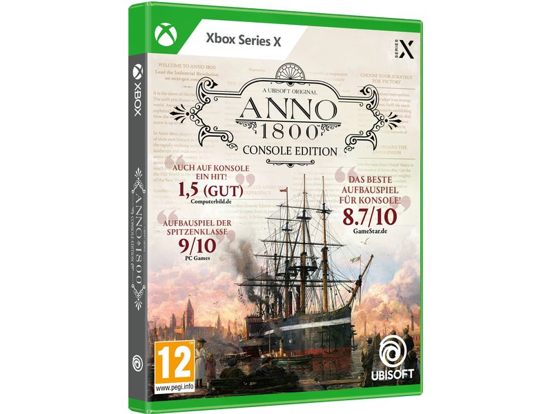 Ubisoft ANNO 1800 Console Edition Aufbau-Strategiespiel für die Xbox Series X