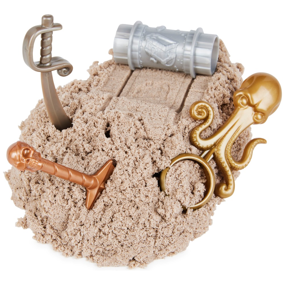 Schatzsuche mit kinetischem Sand