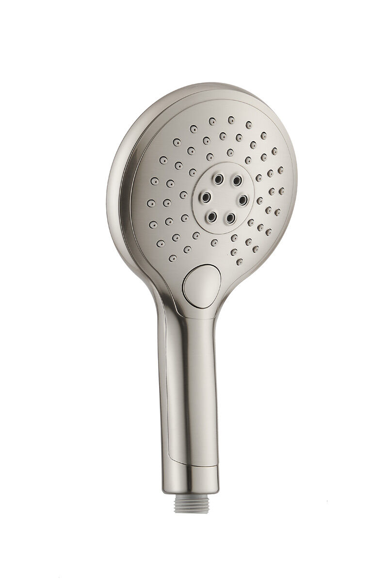 Saniclear Cube inbouw regendouche rond met inbouw douchekop 30x30cm, glijstang en 2 standen handdouche RVS