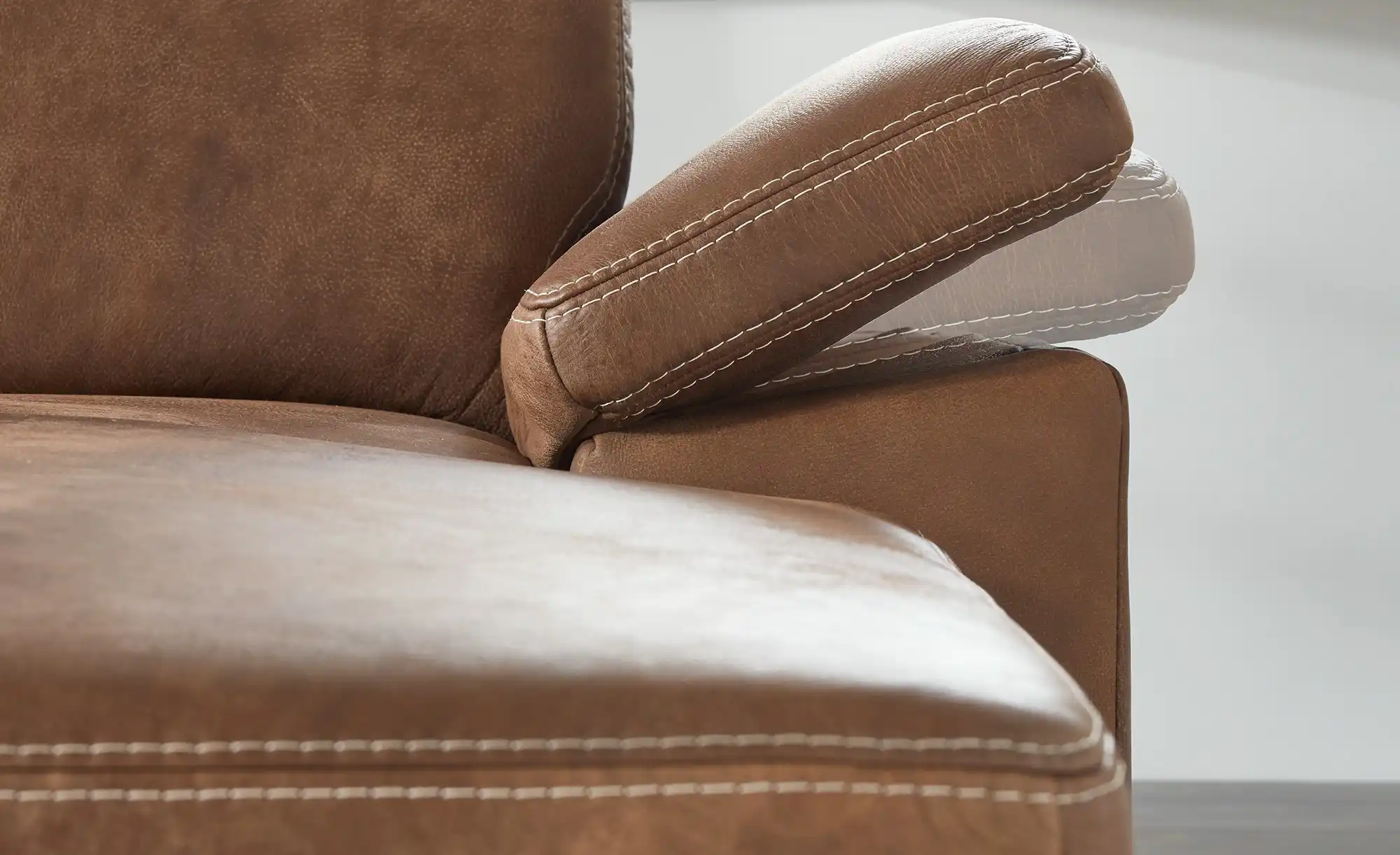 meinSofa Wohnlandschaft Leder Samu