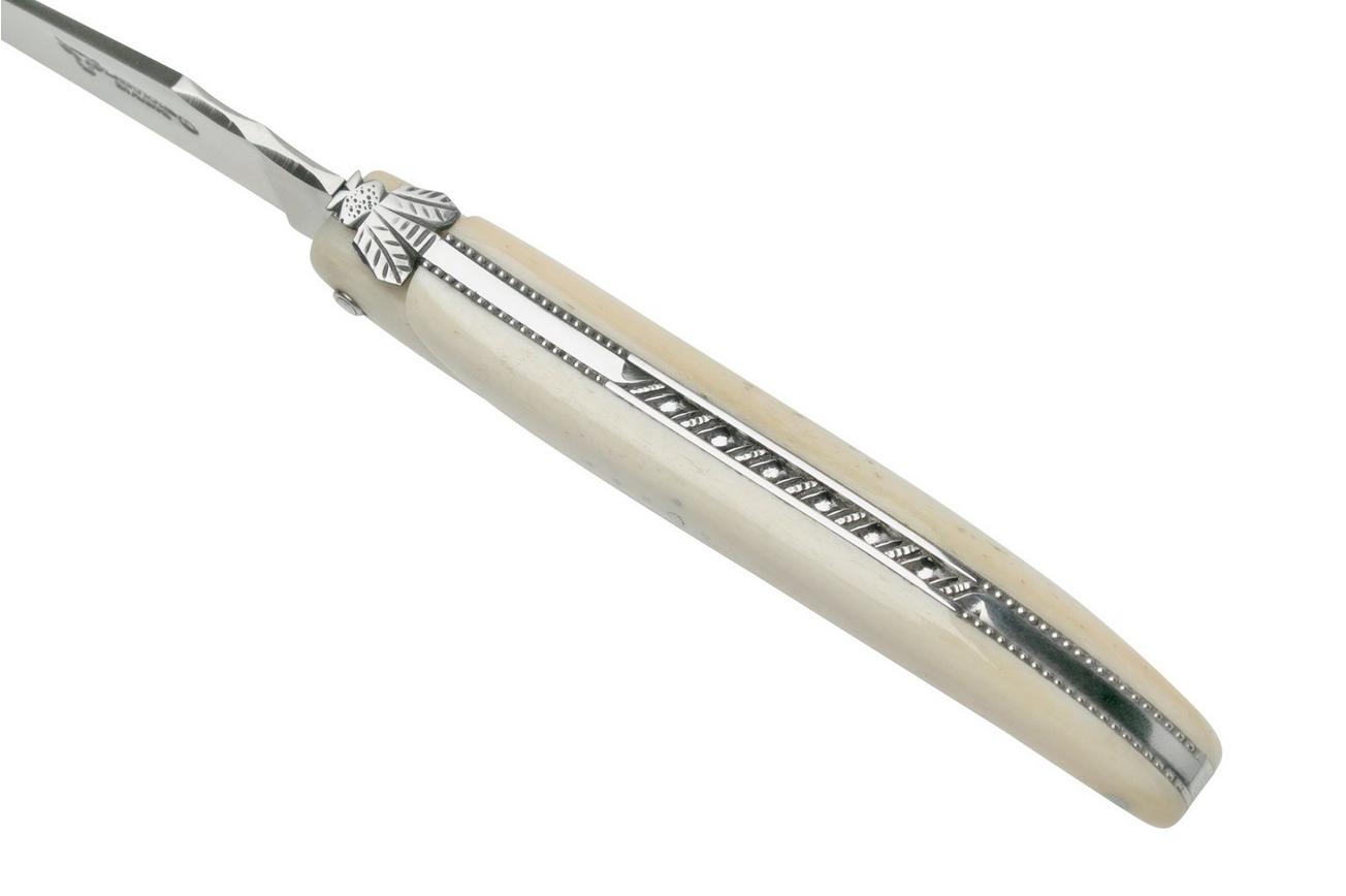 Laguiole en Aubrac Le Perlé 12 cm L0512OS6J3 Full Handle wit been
