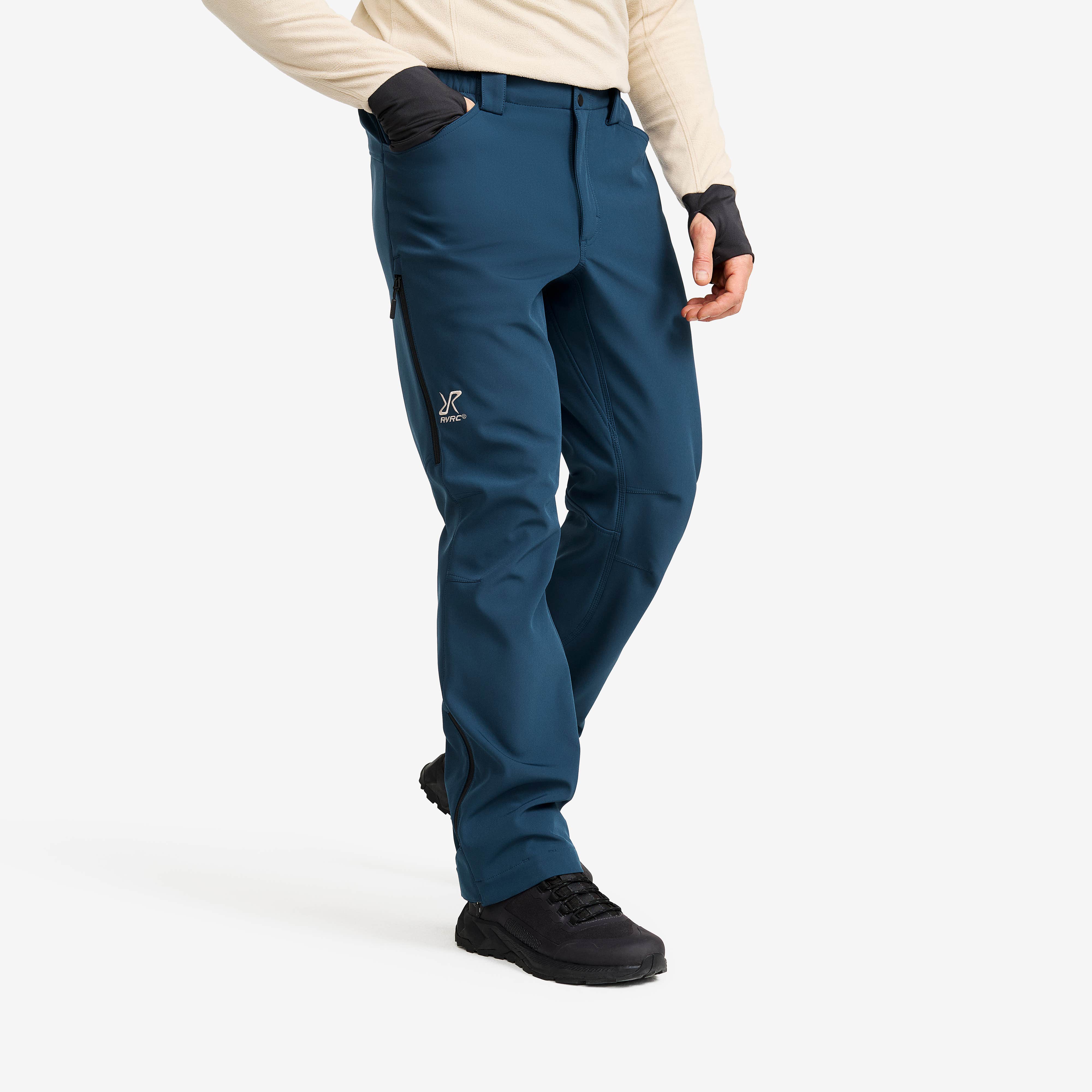 Hiball Essential Softshell Pants Herre Moonlit Ocean