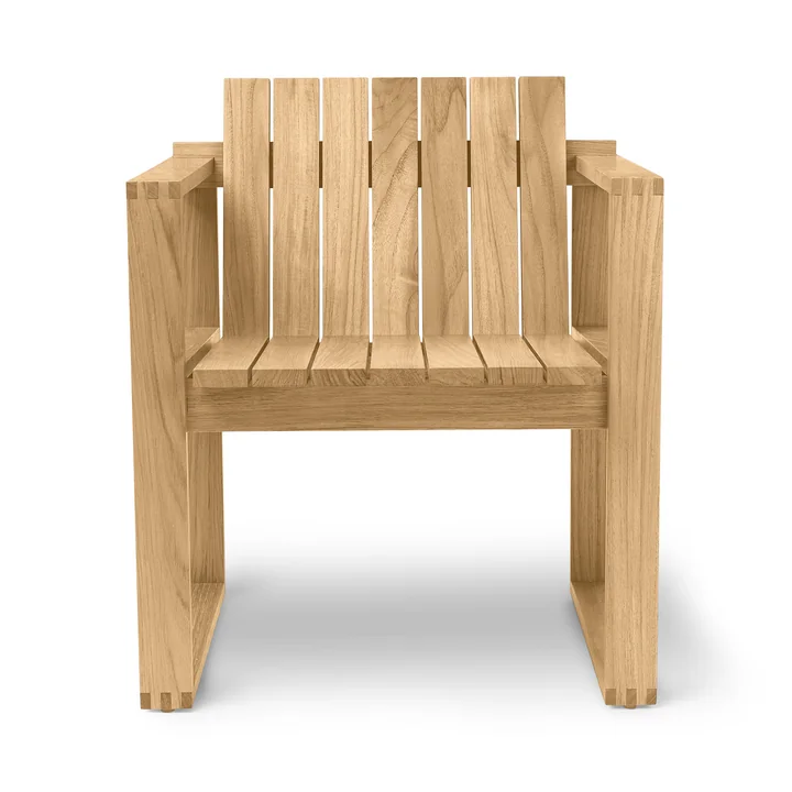 Carl Hansen - BK10 Gartenstuhl, Teak unbehandelt