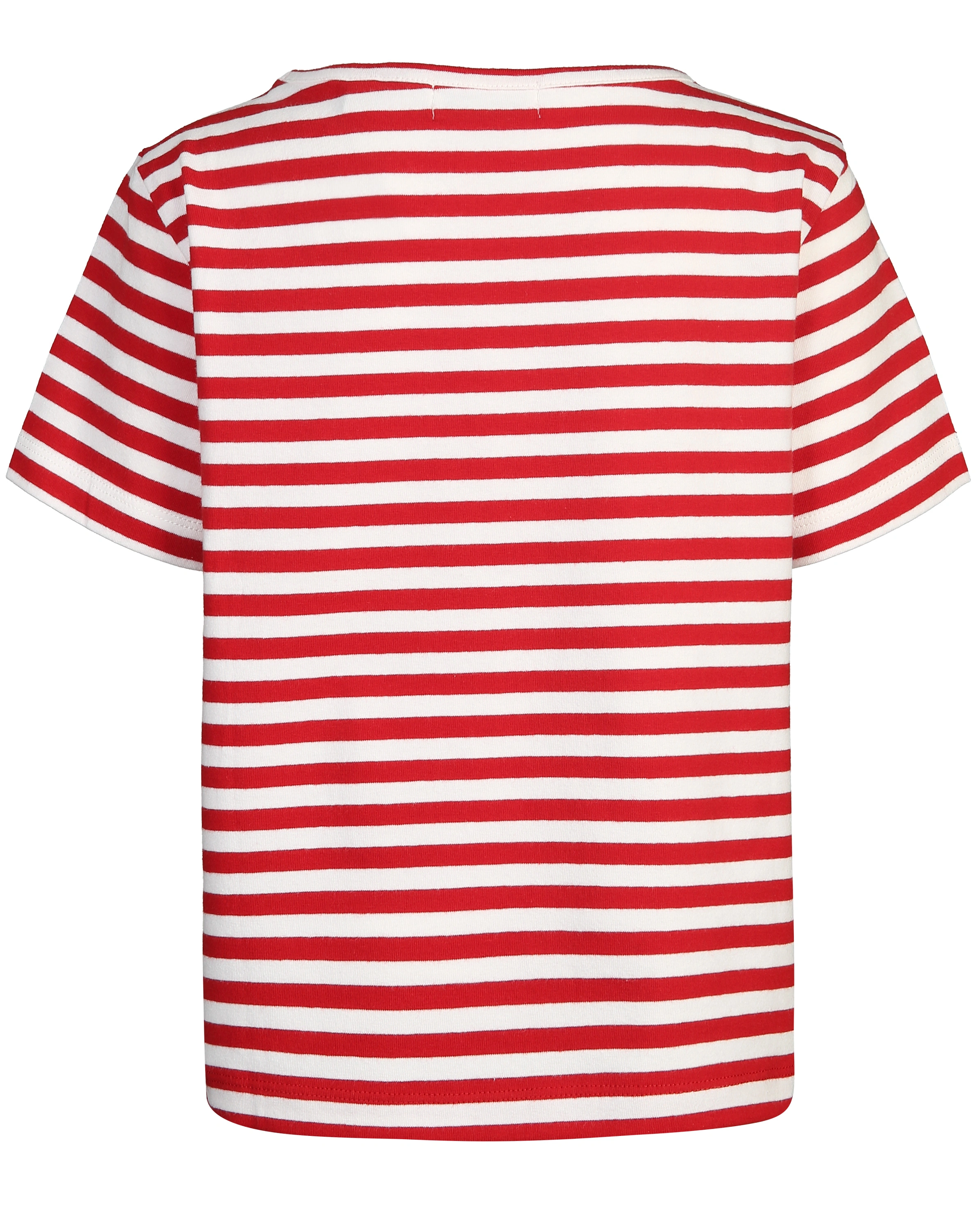 T-Shirt SEGELBOOT gestreift in rot/weiß