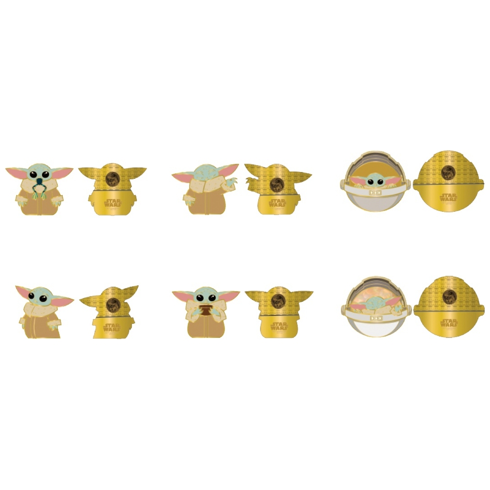 Loungefly Funko POP! Star Wars: The Mandalorian Blind Box Pins