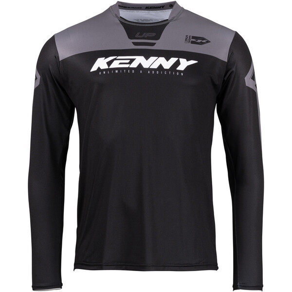 Kenny - Maillot Trial Up - 2023 Noir / Gris / Blanc