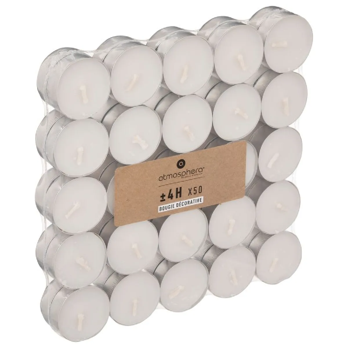 But Bougies chauffe-plat x50 Blanc