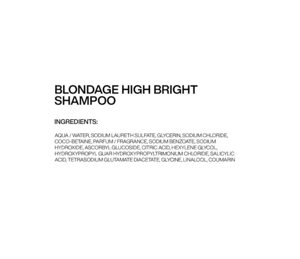 Redken Blondage High Bright Shampoo