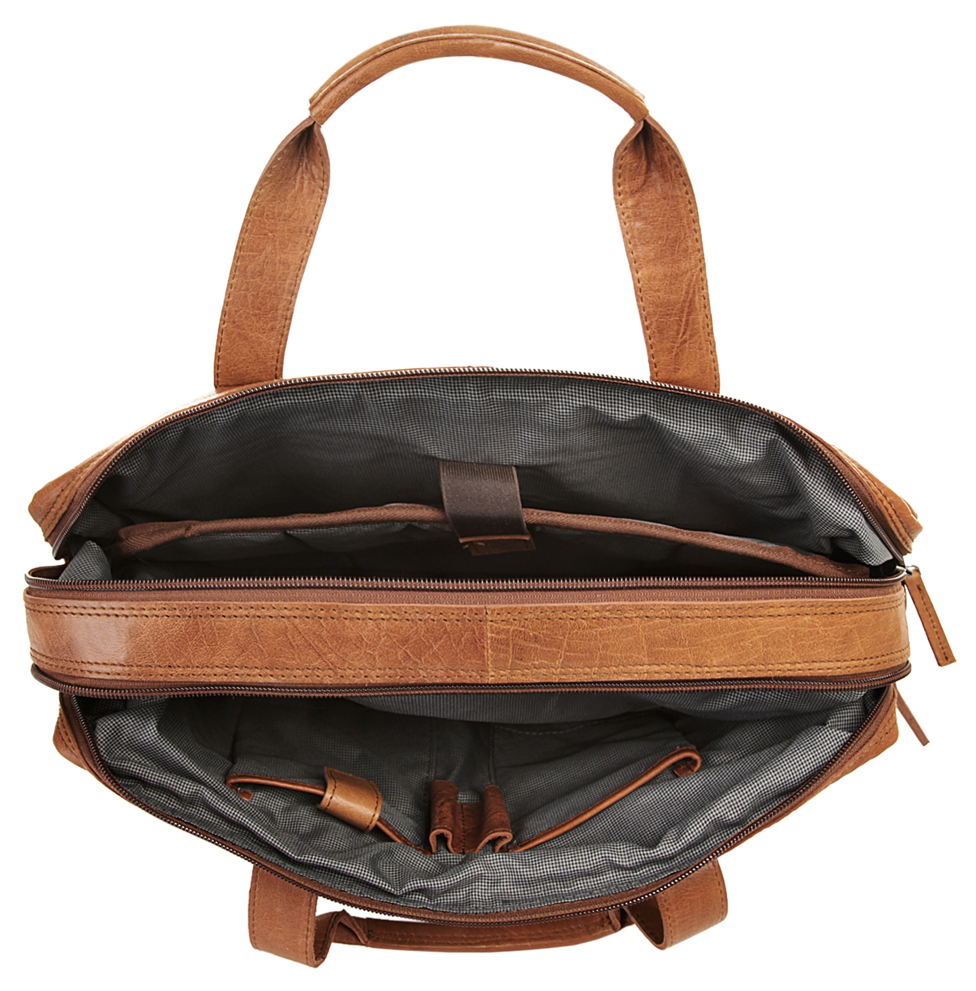 Spikes & Sparrow Aktentasche echt Leder