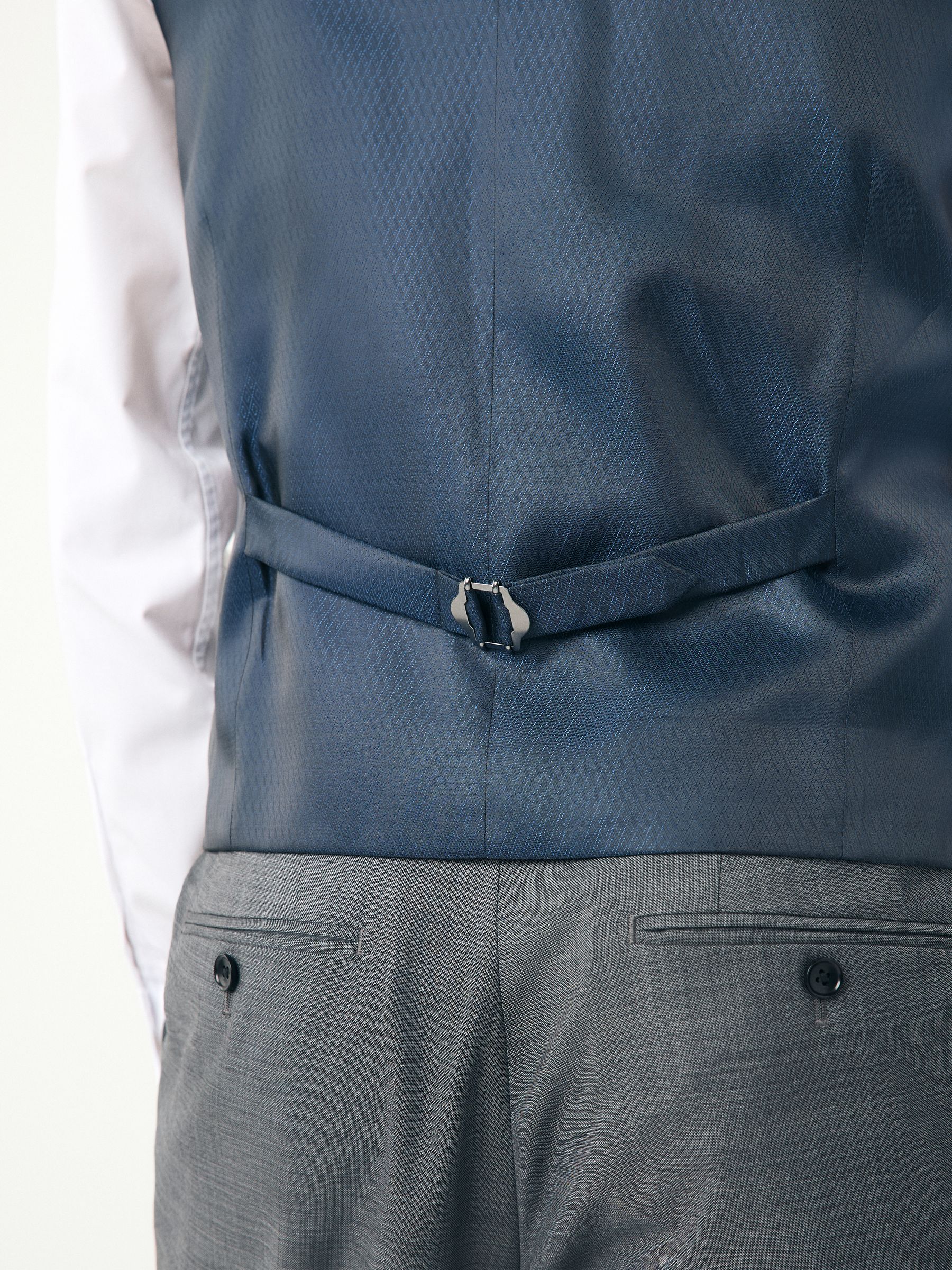 Grijs - Signature Cerutti !00% Italian Wool Suit Waistcoat