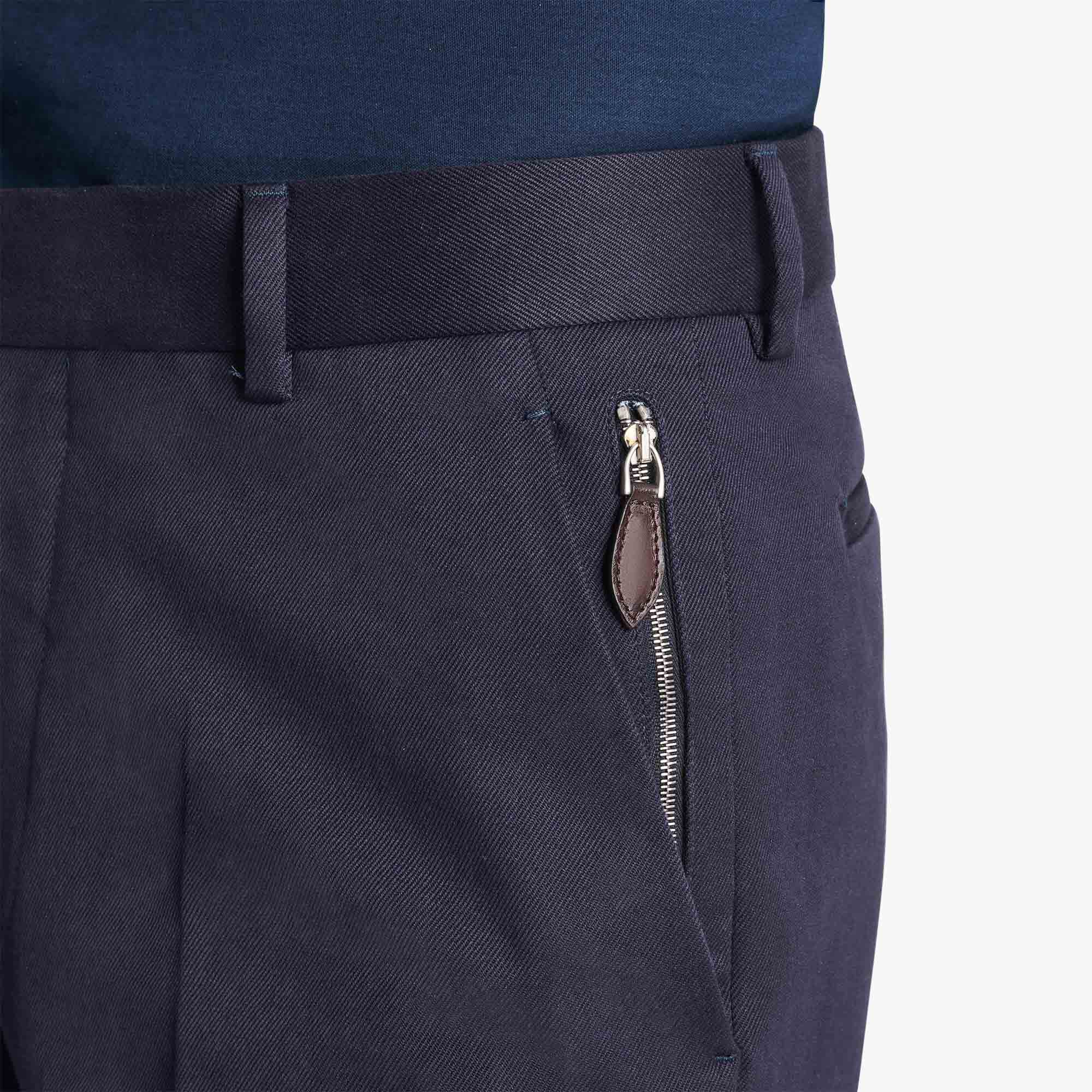 Pantalon Carotte 1 Jour En Coton