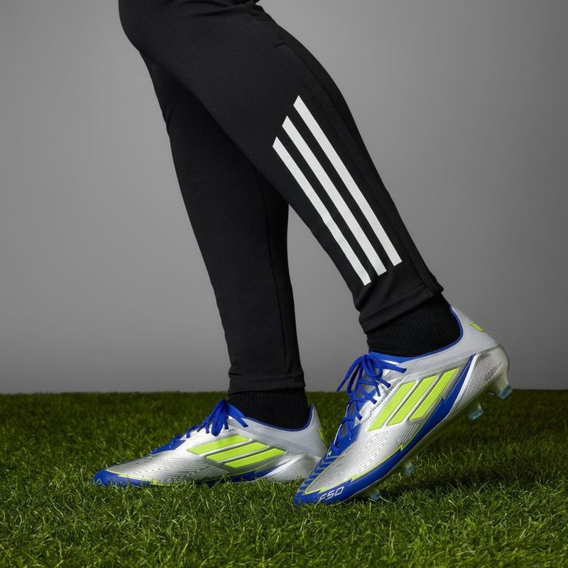 adidas - F50 Messi Elite - Voetbalschoenen - Zilver Donkerblauw Geel - Synthetisch