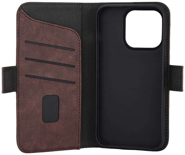 Gear iPhone 15 Pro pungetui (brun)