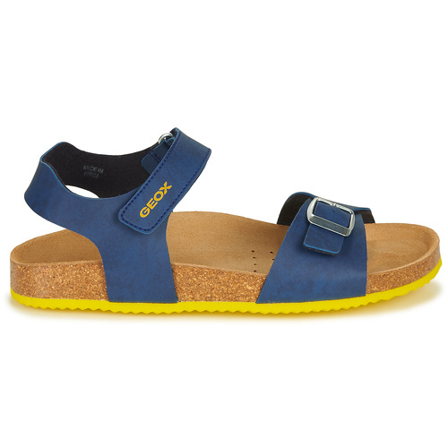 Geox - GHITA BOY - Bleu / Jaune