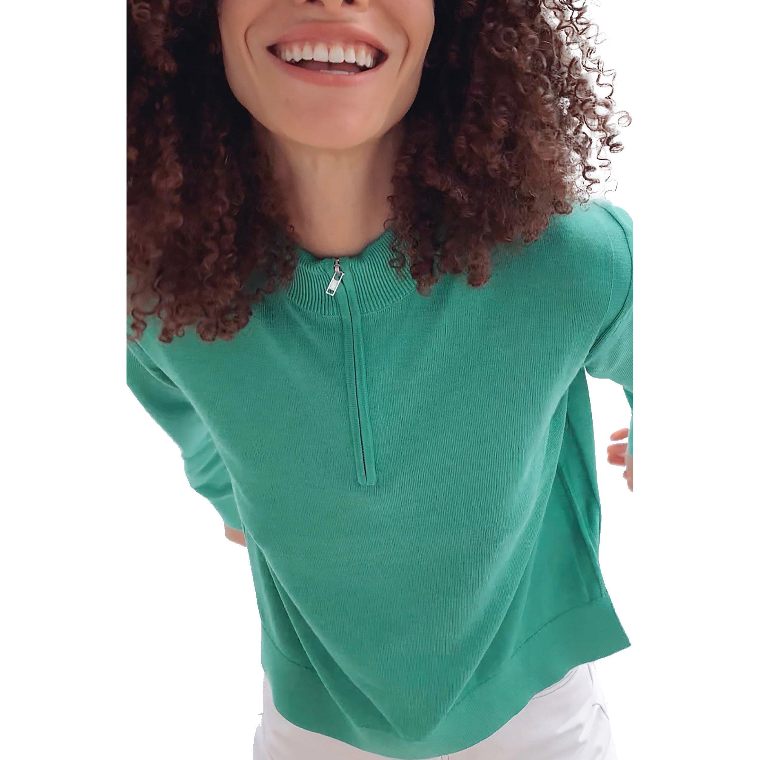 French Connection Loxi Recycled Half Zip Jumper