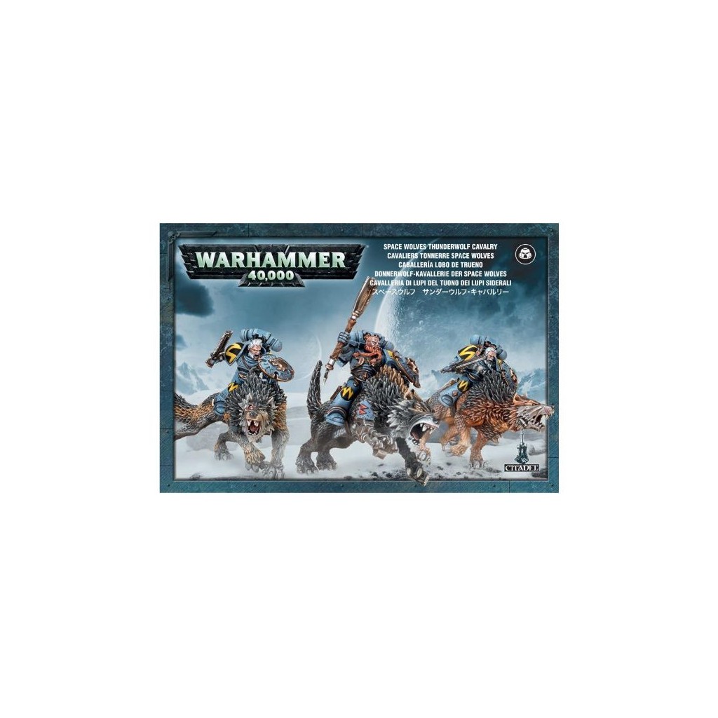 W40K : Adeptus Astartes Space Wolves - Thunderwolf Cavalry