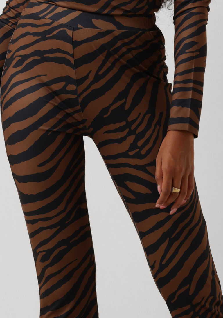 NOTRE-V bruine notre-v flared broek nv celeste flared pants