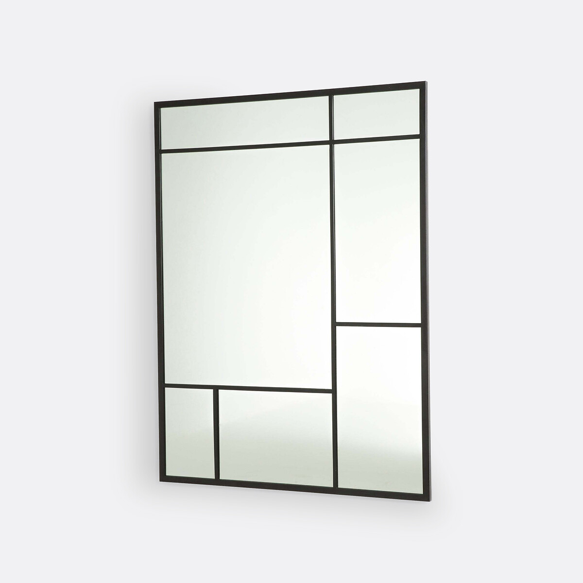 LA REDOUTE INTERIEURS<br>Espelho industrial de metal 120x90 cm, Lenaig