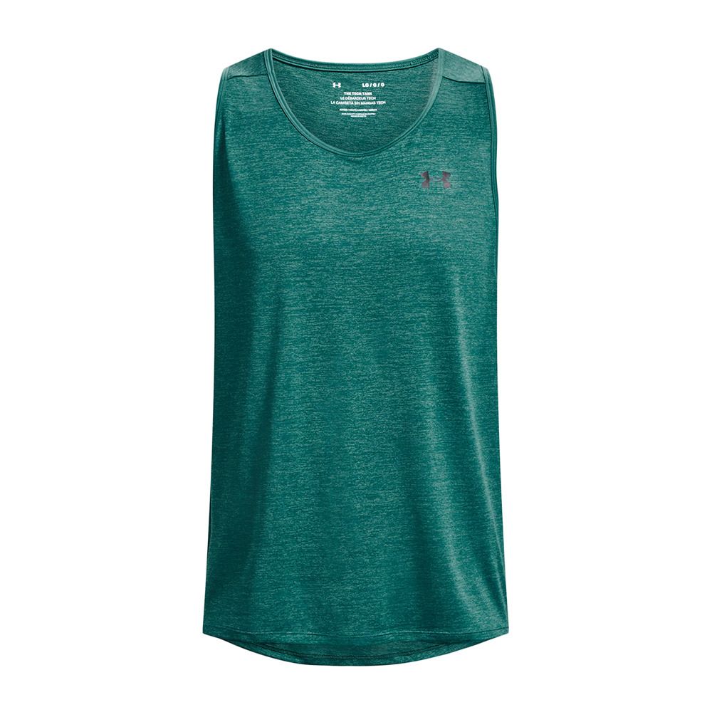 Under Armour UA TECH™ 2.0 - Débardeur Homme coastal teal/birdie green/black