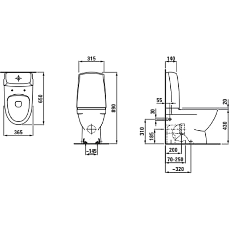Laufen Pro N toilet