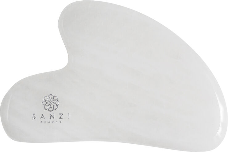 Sanzi Beauty Gua Sha White Jade
