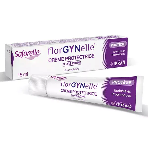 Creme protetor ginecológico Saforelle Florgynelle Probiótico 15ml