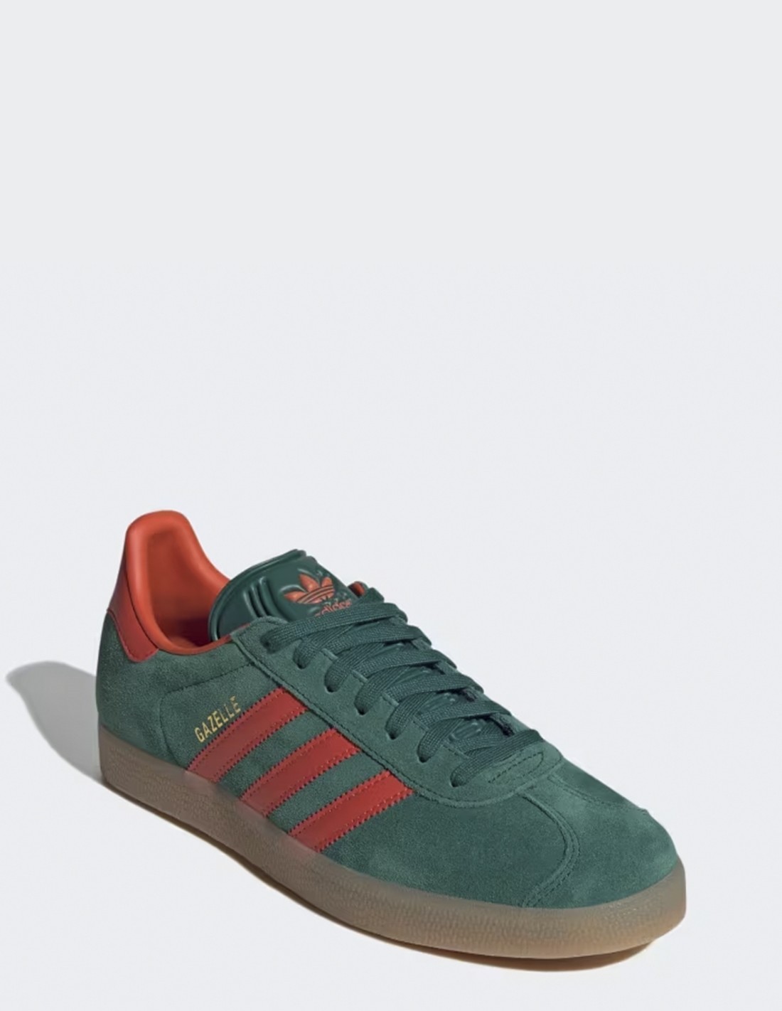 adidas Sneakers Mixte Gazelle Vert/Orange