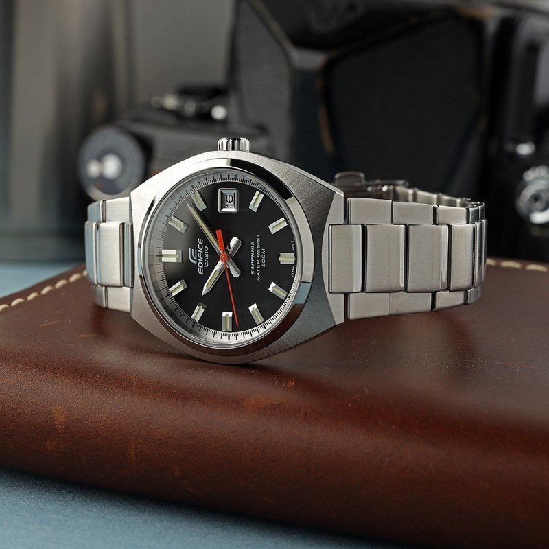 Edifice - EFB-109D-1AVEF - Heren Horloge - Zilverkleurig - RVS - Quartz