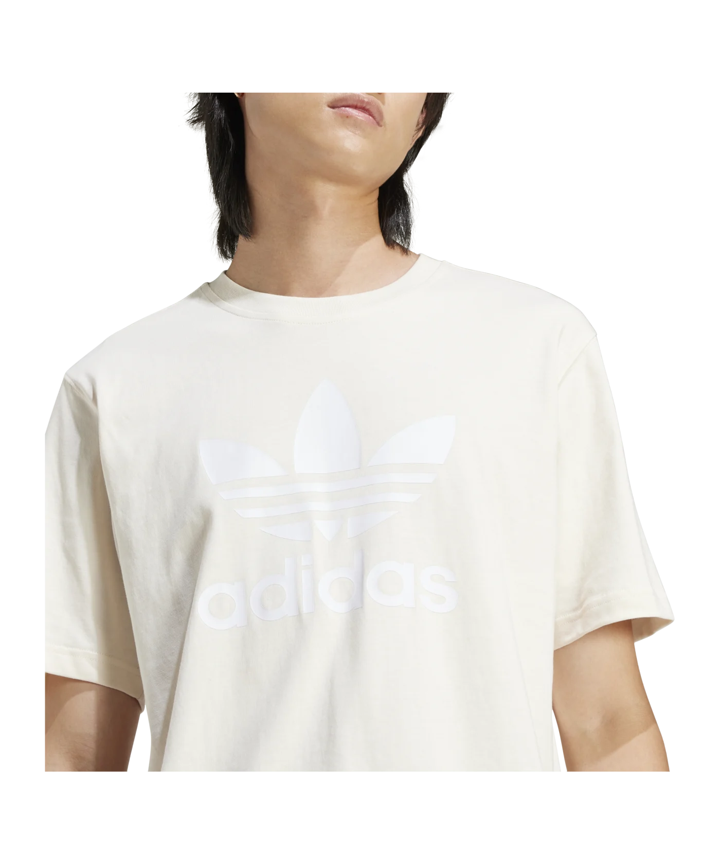 adidas Originals Adicolor Trefoil T-Shirt Beige