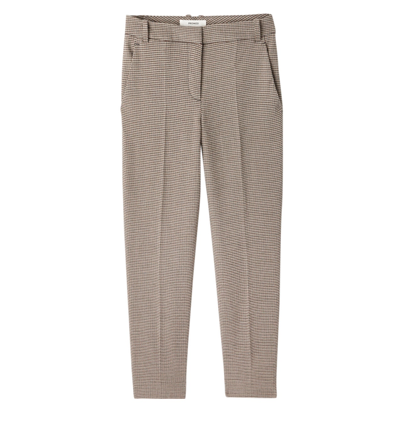 Pantalon cigarette Femme - Carreaux multicolores