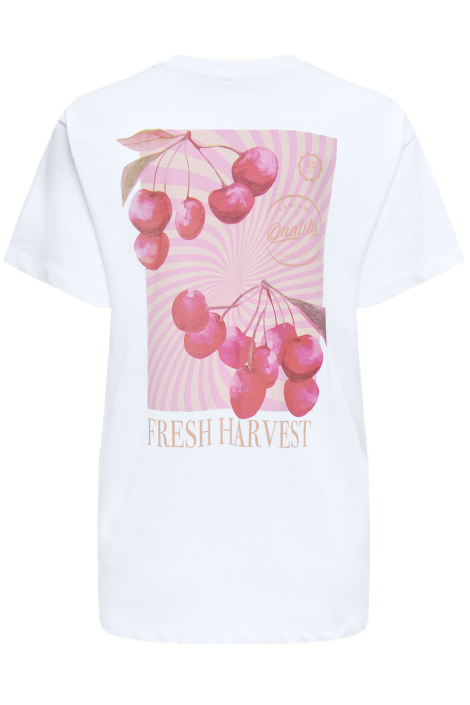 Only witte dames t-shirt
