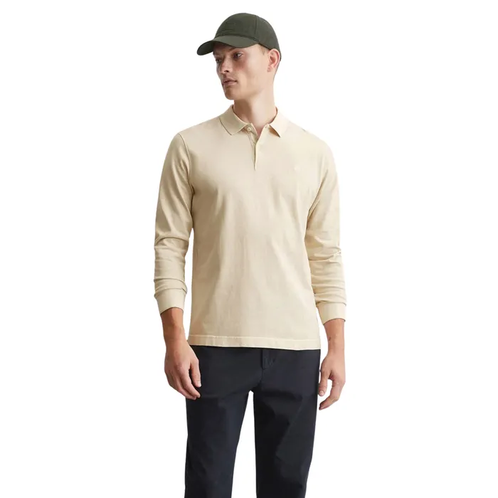 Marc O'Polo Jersey Longsleeve Polo Heren
