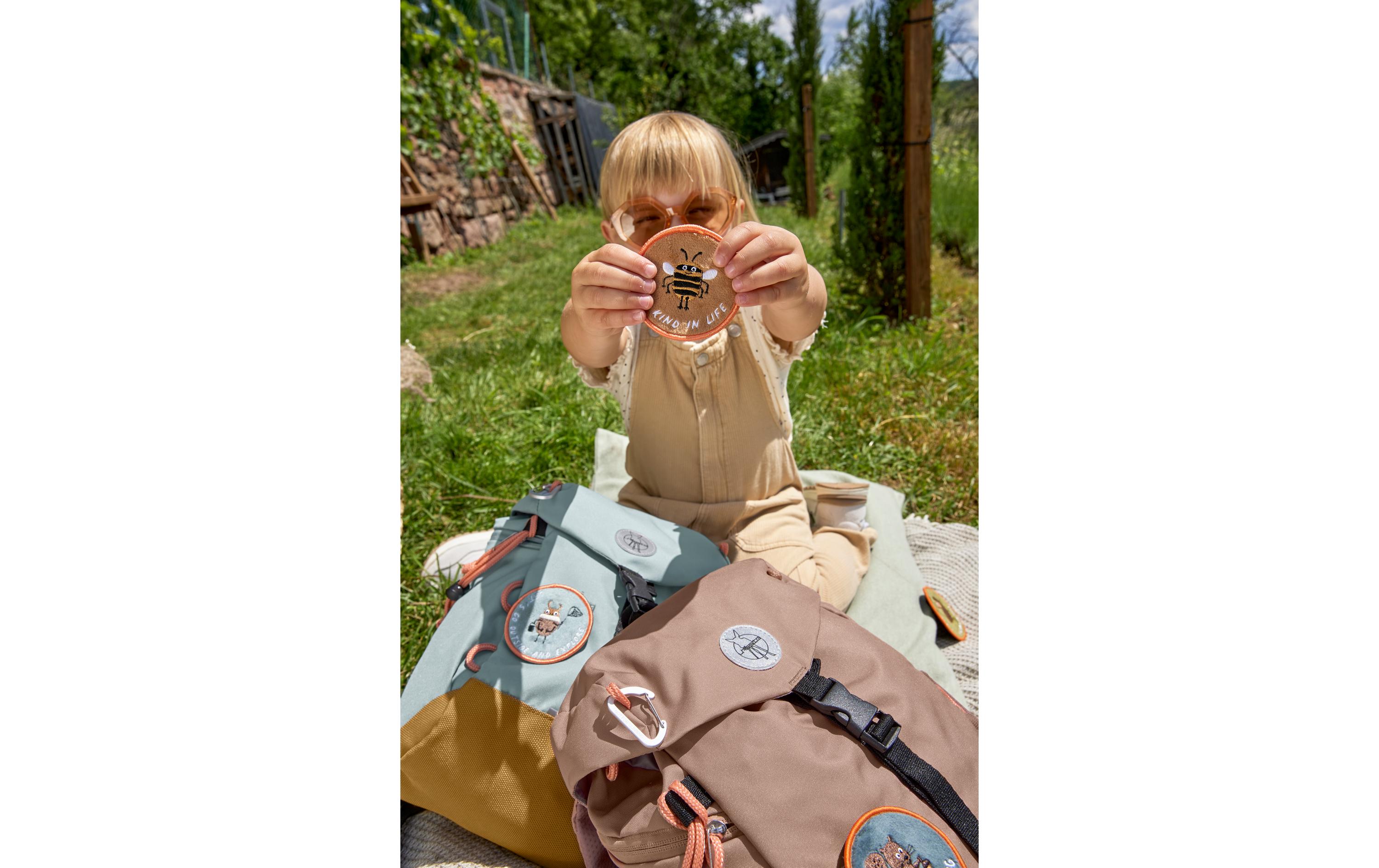 Rucksack Mini Backpack Outdoor Nature HaselnussWasserabweisender Kinderrucksack mit gepolsterten Schultergurten