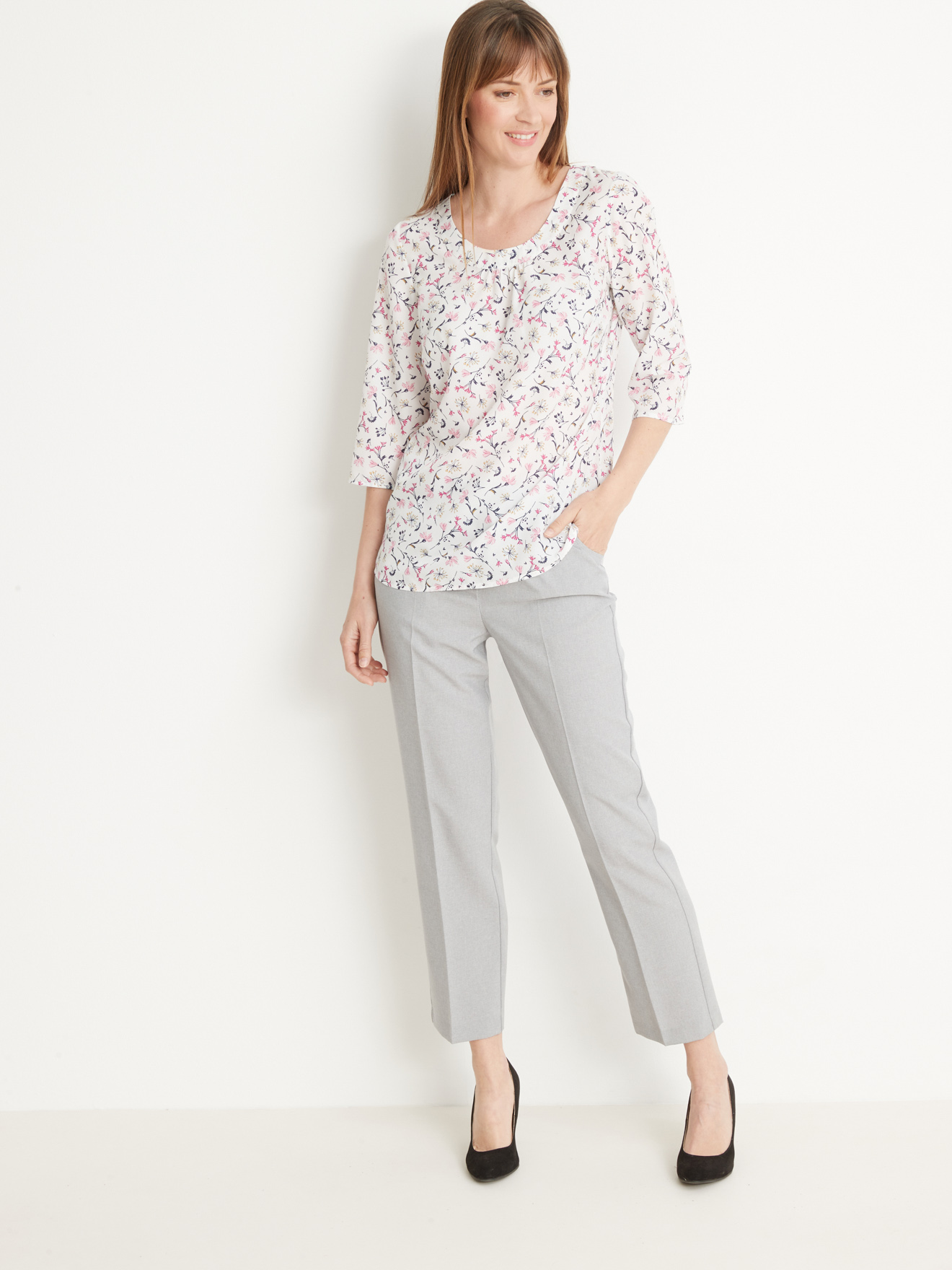 Blouse en microfibre