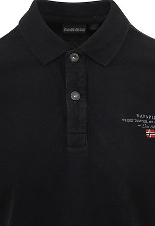 Napapijri Polo Elbas Zwart NP0A4GDL0411 kopen
