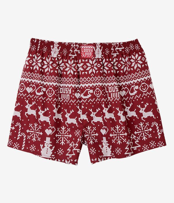 Lousy Livin Scandi Boxershorts (burgundy)