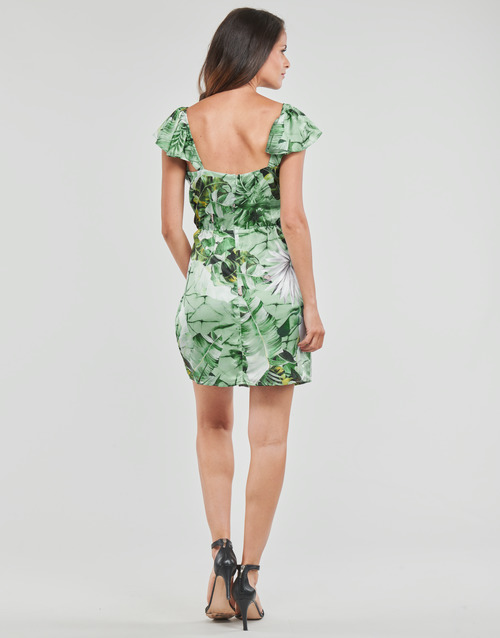 Guess - OLIVIA DRESS - Bleu / Multicolore