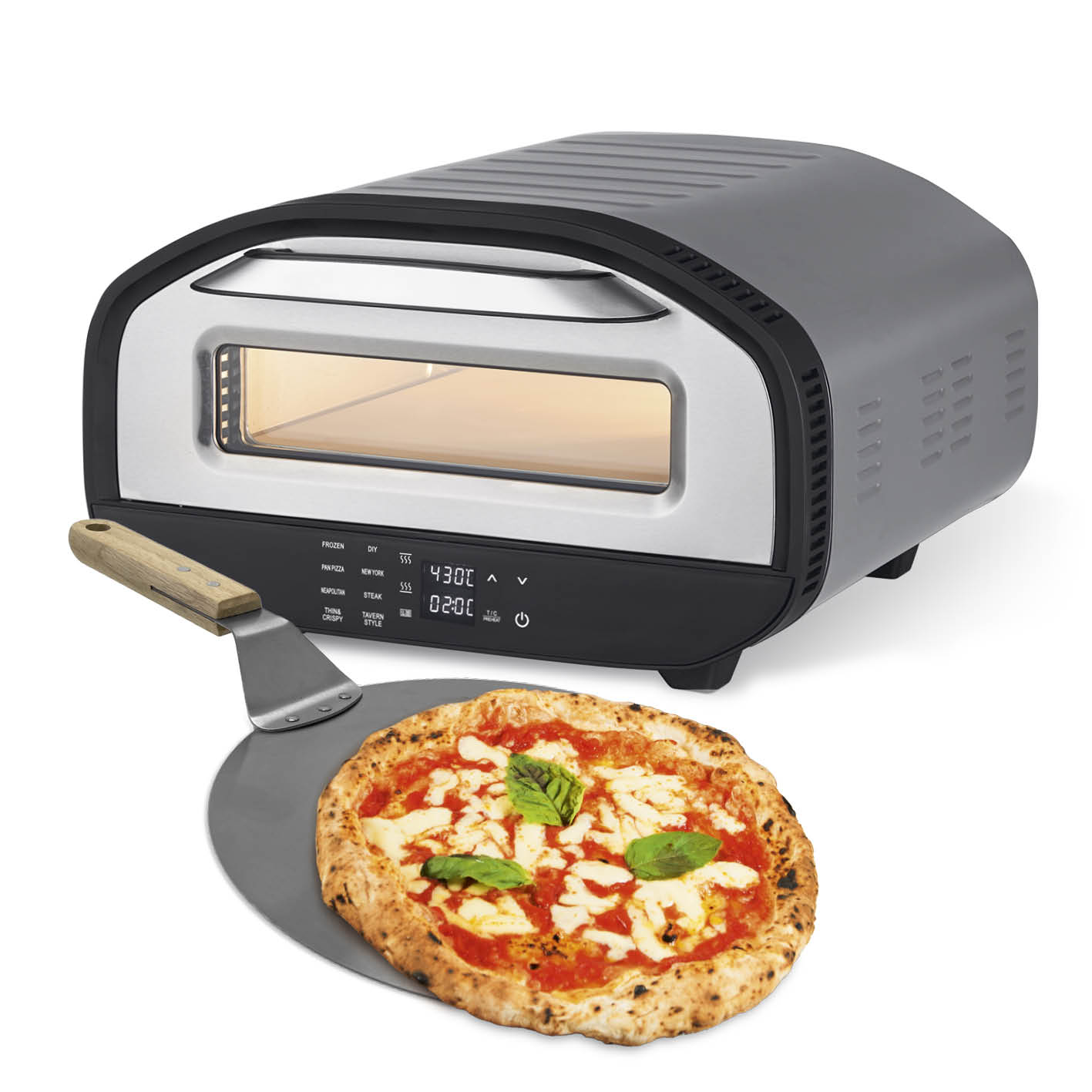GOURMETmaxx Elektro-Pizzaofen 1700W