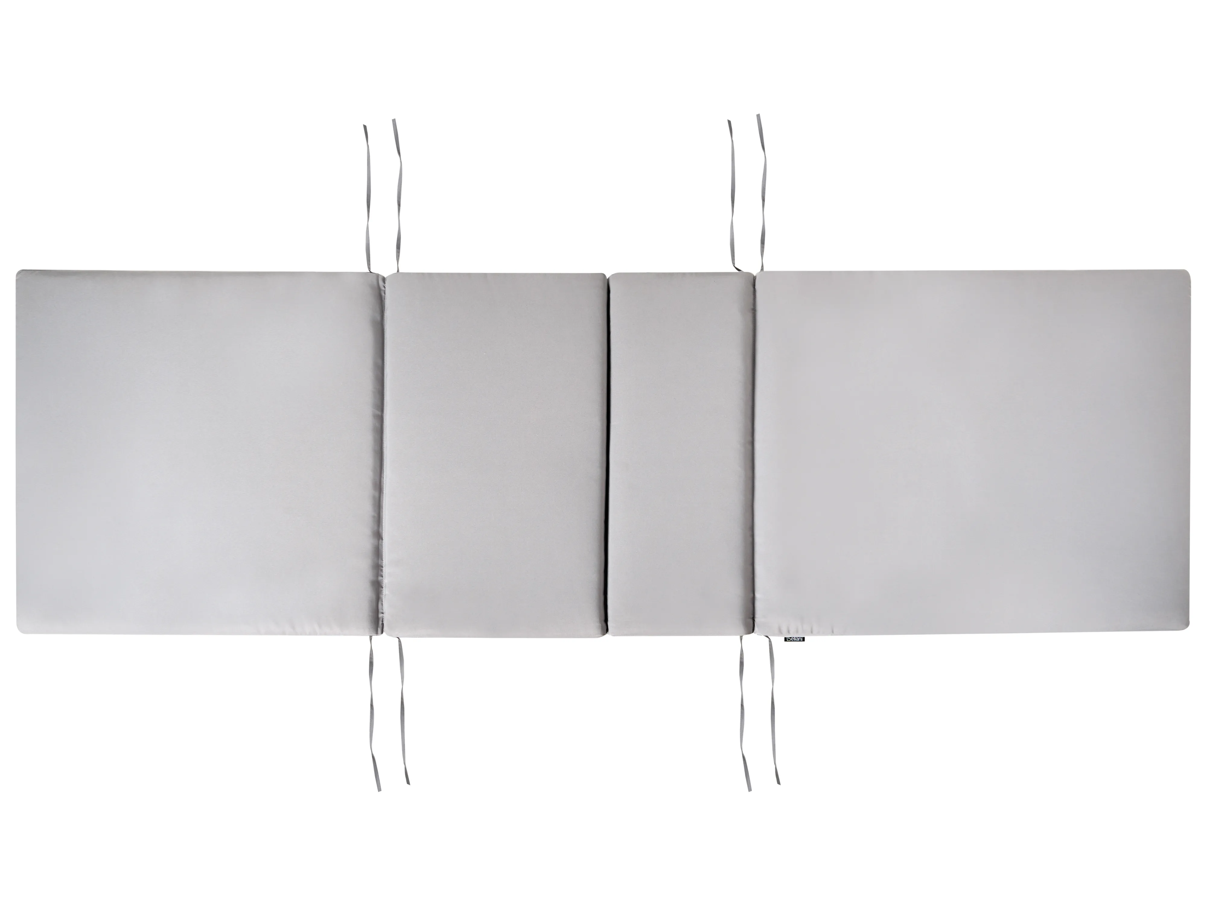 Kussen voor ligstoel TOSCANA/JAVA/AMANTEA PREMIUM 189 x 58 cm Lichtgrijs