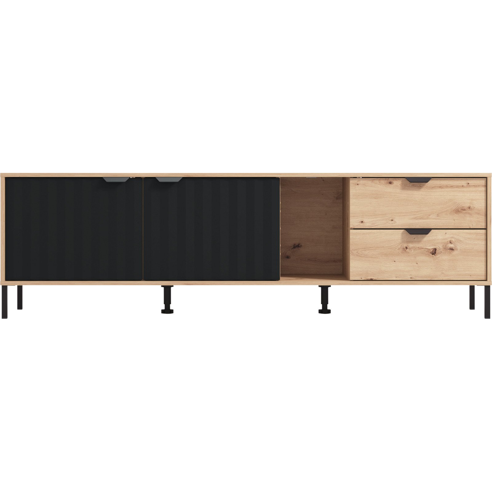 TV-Möbel Vandea, Dekor Eiche Artisan, 182,5 cm