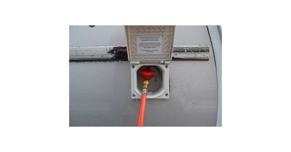 CadacGasslang met quick release 500cm  (Oranje, 1/4” LH BSP)