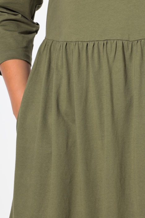 Longshirt, A-Linie, Lieblingsfarbe, 3/4-Ärmel