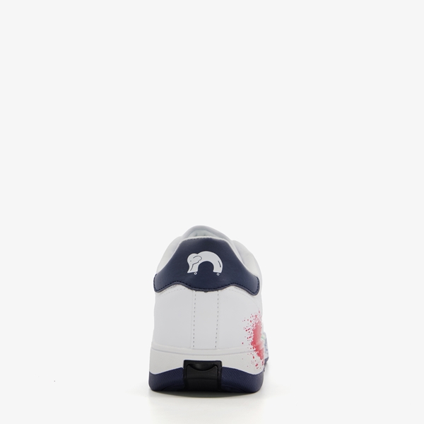 Breezy Rollers kinder sneakers met wieltjes wit