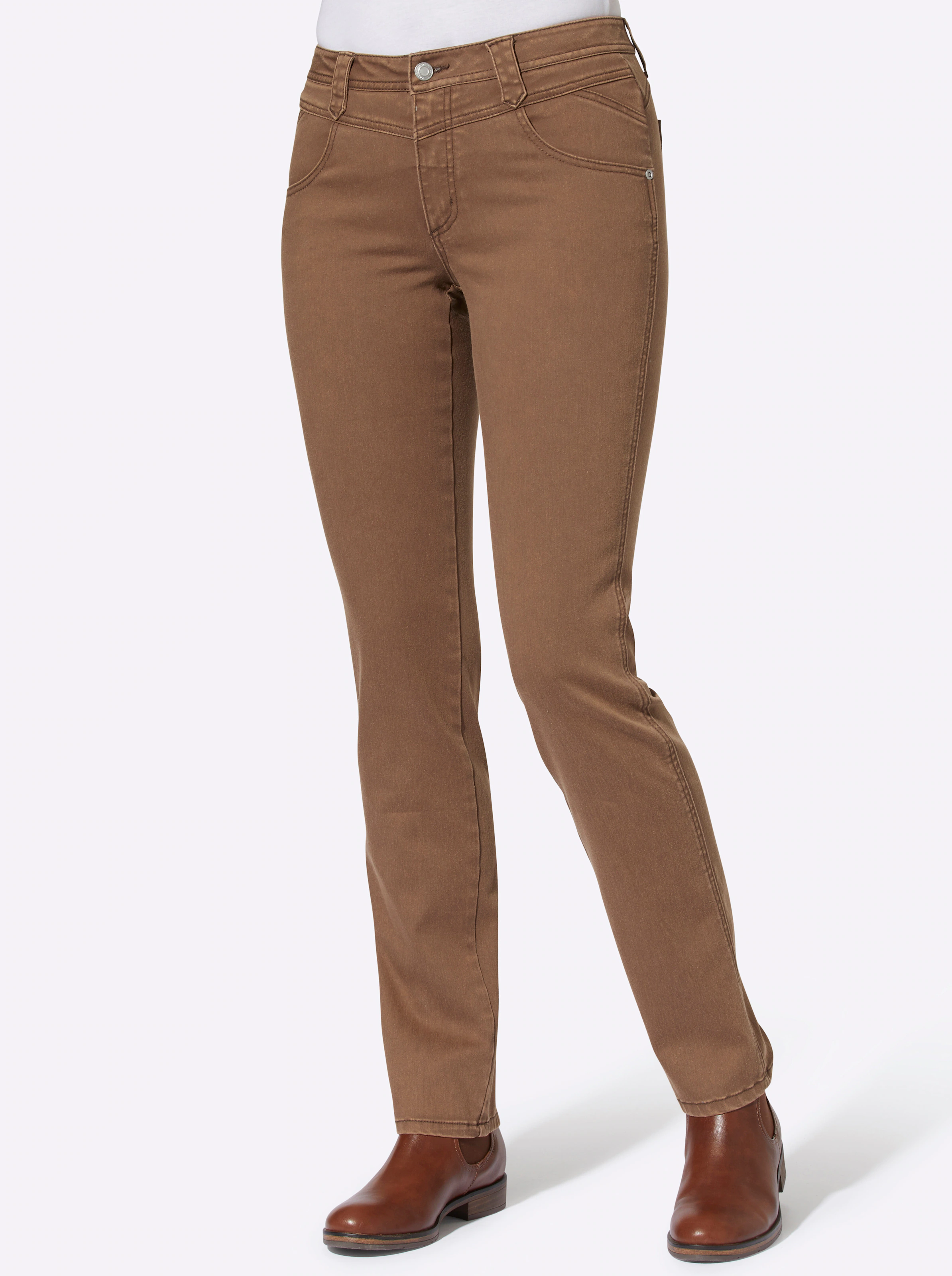 Jeans in braun