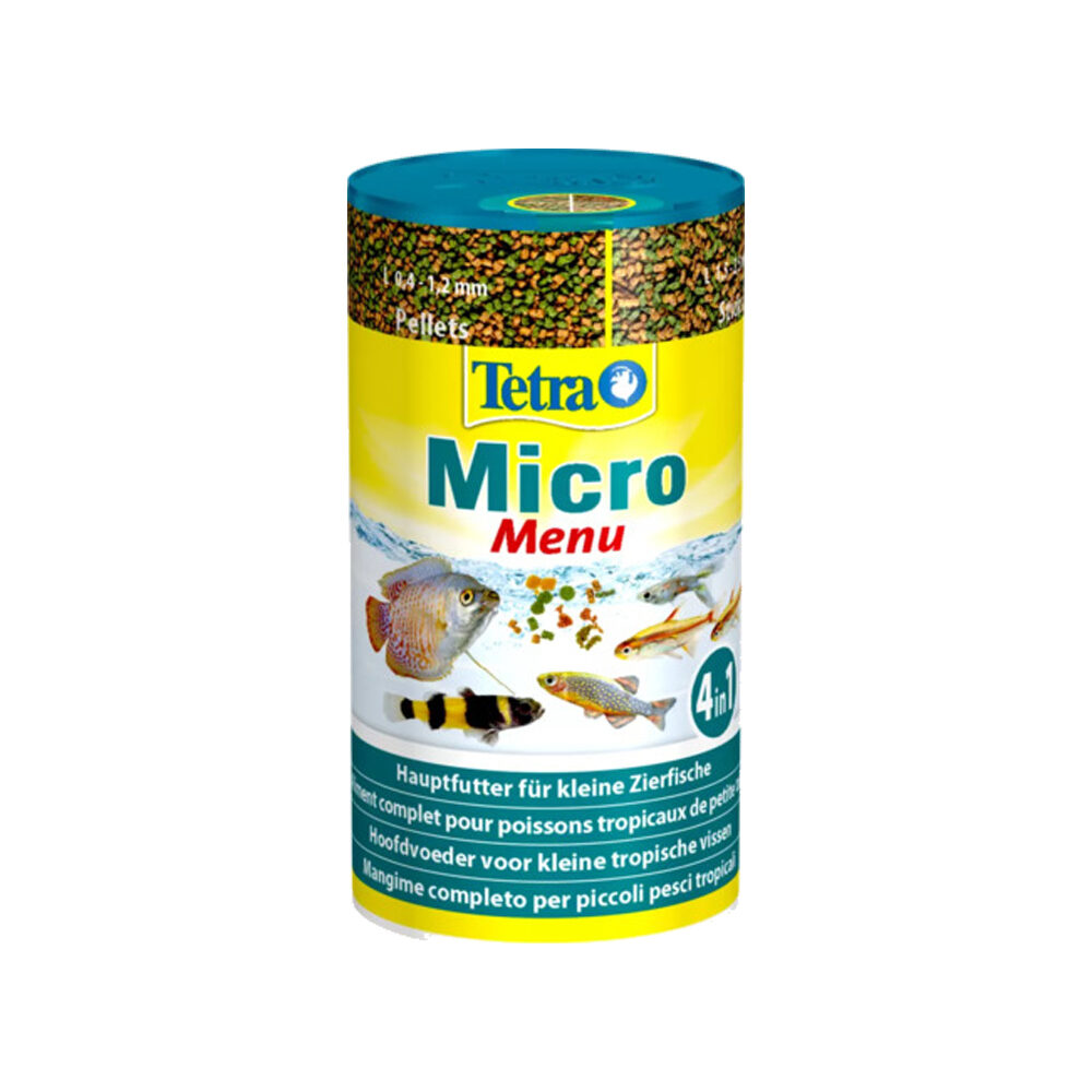 Tetra Micro Menu Visvoer